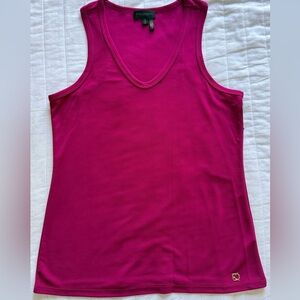 Donna Karan Fuchsia Tank Top